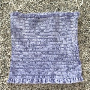 velvet tube top